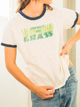 Scratch My Grass Ringer Tee T-shirt arcadeshops.com