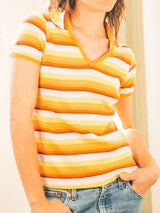 Dittos Striped Polo T-shirt arcadeshops.com