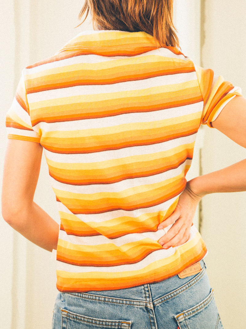 Dittos Striped Polo T-shirt arcadeshops.com