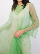 Valentino Sage Green Nightgown Dress arcadeshops.com