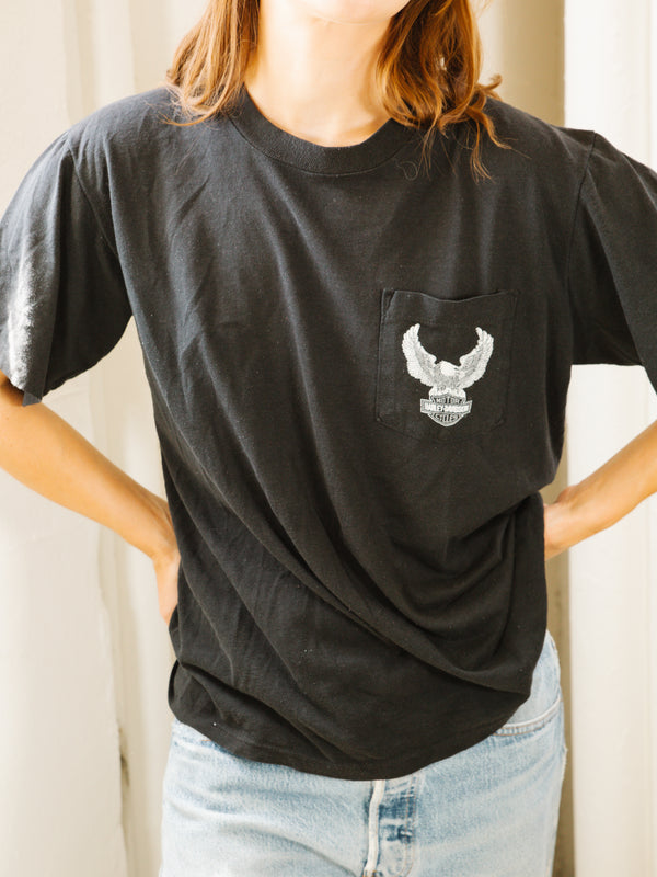 Harley Davidson Pocket Tee T-shirt arcadeshops.com