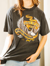 Harley Davidson Born In The USA Tee T-Shirt arcadeshops.com