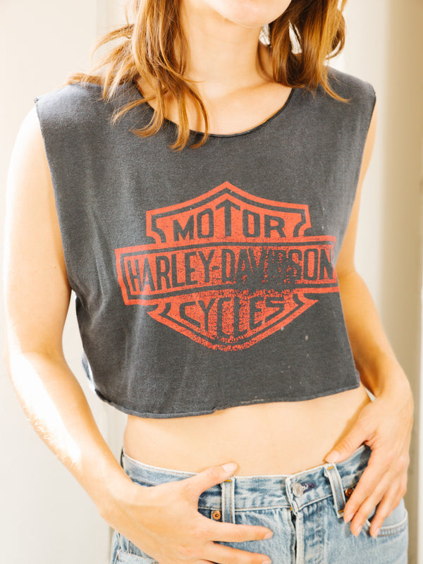 Harley Davidson Cutoff Tank T-Shirt arcadeshops.com