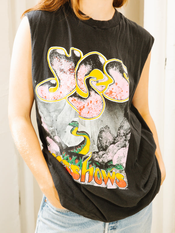 Yes World Tour Muscle Tee T-shirt arcadeshops.com