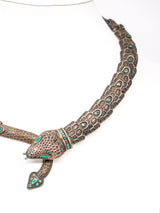 Sterling Silver Articulated Snake Collar Necklace Jewelry arcadeshops.com