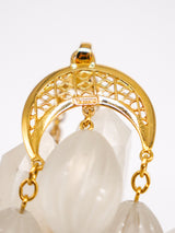 Lucite Tassel Pendant Necklace Jewelry arcadeshops.com