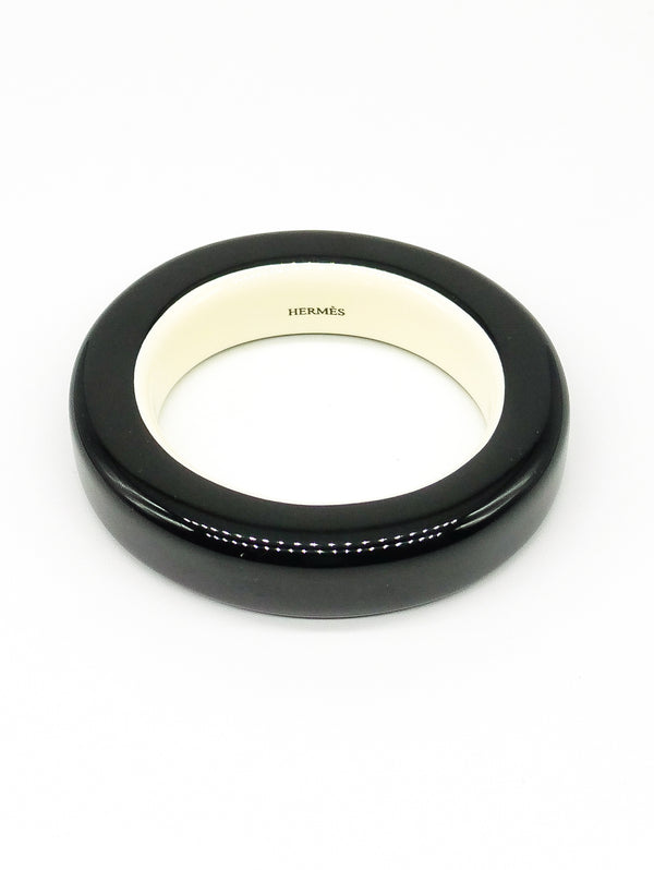 Hermes Lacquered Wood Bangle Accessory arcadeshops.com