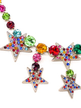 Carlo Zini Rhinestone Star Necklace Accessory arcadeshops.com