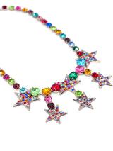 Carlo Zini Rhinestone Star Necklace Accessory arcadeshops.com