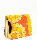 Pucci Printed Velvet Accordian Sectioned Clutch Accessory arcadeshops.com