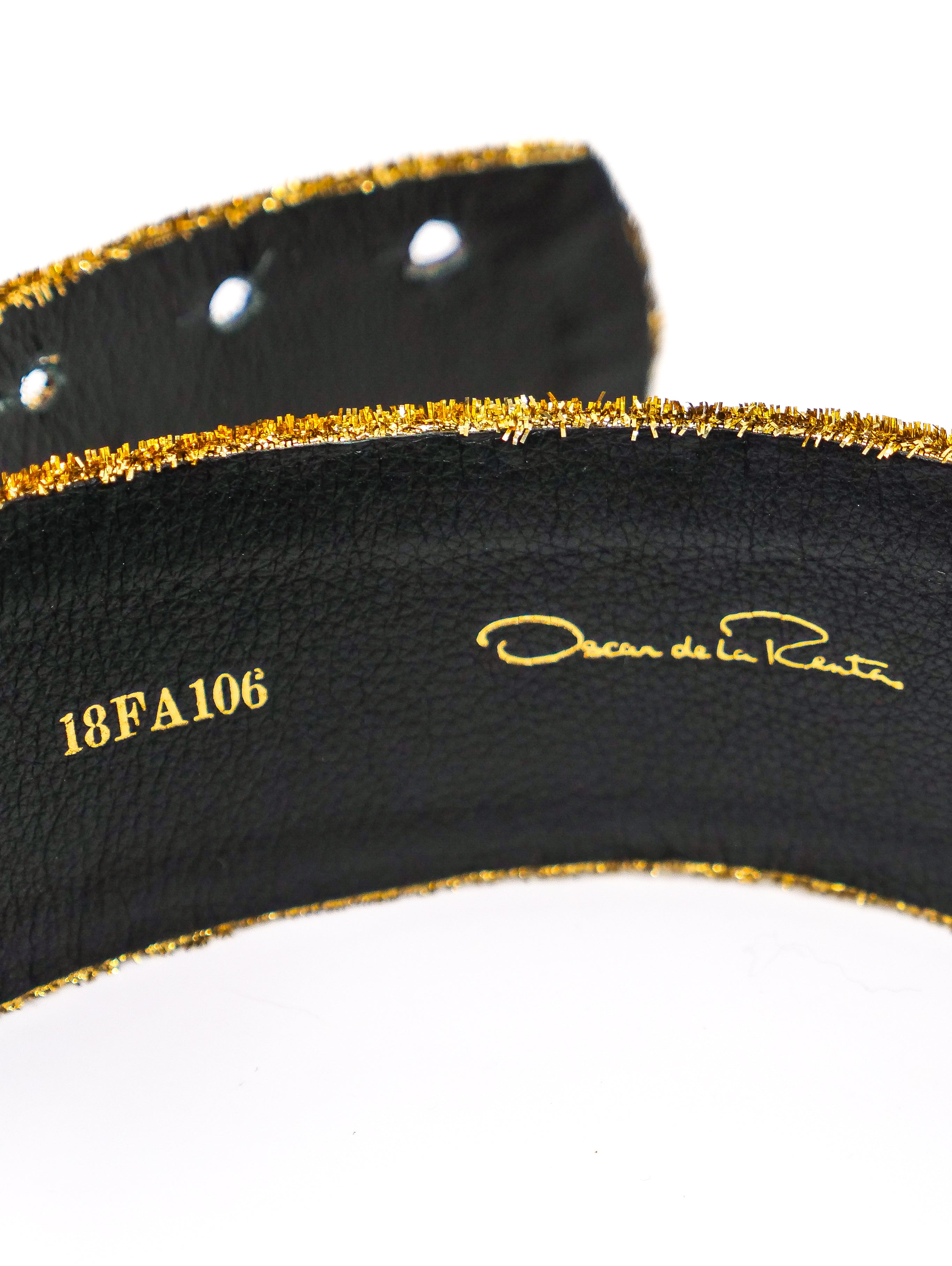 oscar de la renta belt