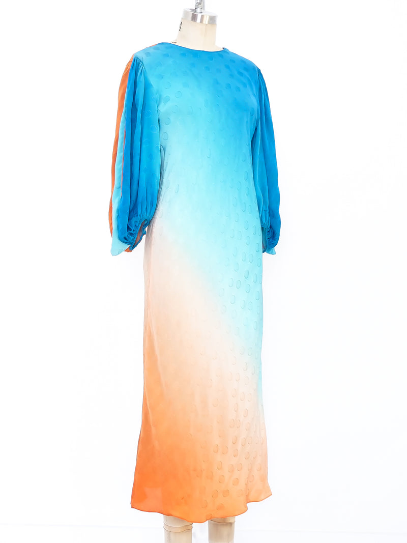 Judy Hornby Ombre Silk Dress Dress arcadeshops.com