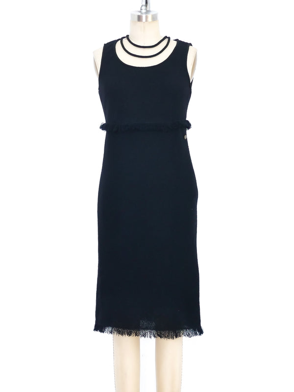 Chanel Tweed Little Black Dress Dress arcadeshops.com