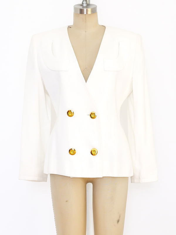 Givenchy Double Breasted Jacket Jacket arcadeshops.com