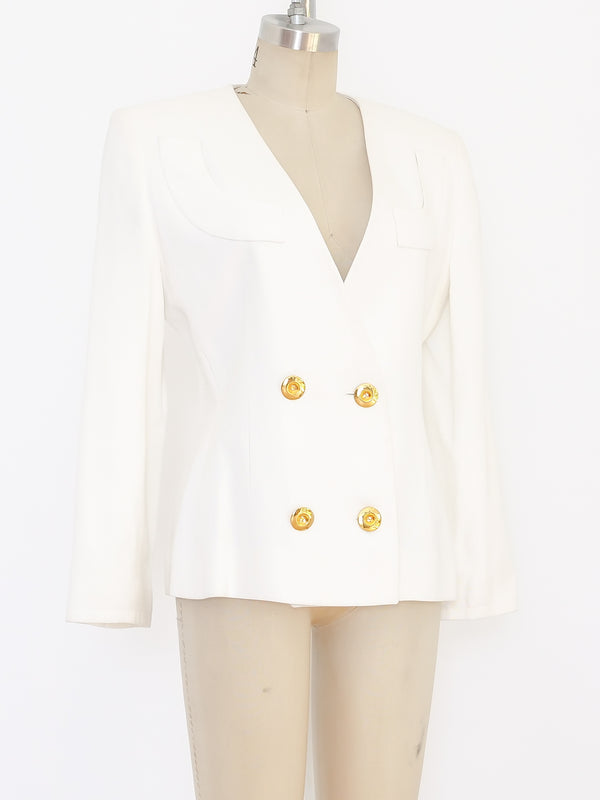 Givenchy Double Breasted Jacket Jacket arcadeshops.com