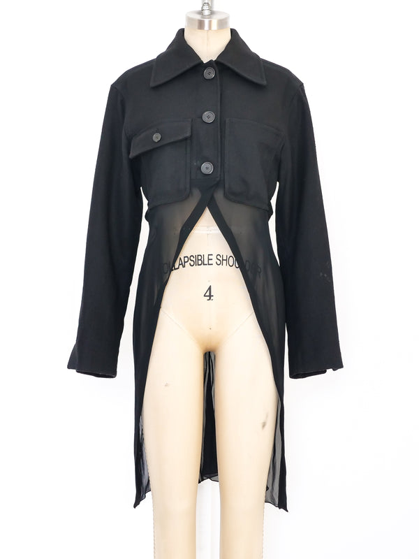 Chloe Chiffon Tails Jacket Jacket arcadeshops.com