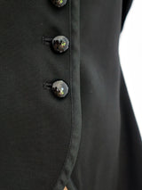 Yves Saint Laurent Cropped Puff Sleeve Jacket Jacket arcadeshops.com
